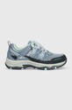 Boty Skechers semišová kůže modrá 180003.9BYY