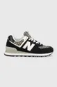 nero New Balance sneakers WL574BI2 Donna