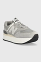 New Balance sneakersy WL574ZBA szary