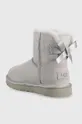 Cipele za snijeg od brušene kože UGG W Mini Bailey Bow  Vanjski dio: Brušena koža Unutrašnji dio: Tekstilni materijal, Vuna Potplat: Sintetički materijal