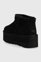 Обувь Замшевые сапоги UGG W Classic Ultra Mini Platform 1135092.BLK чёрный