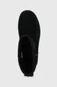 μαύρο Μπότες χιονιού σουέτ UGG W Classic Short Logo Zip