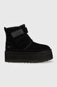 UGG cizme de iarnă izolat negru 1130554.BLK