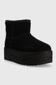 UGG bocanci de piele 1134991.BLK negru AA00