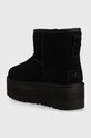 Boty Kožené sněhule UGG Classic Mini Platform 1134991.BLK černá
