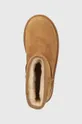 brown UGG snow boots Classic Mini Platform
