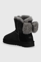 Detské semišové snehule UGG W Mini Bailey Fuzzy Bow  Zvršok: Semišová koža Vnútro: Textil, Vlna Podrážka: Syntetická látka