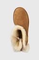 коричневый Кожаные сапоги UGG