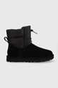 UGG snow boots W Classic Maxi Toggle textile black 1130670.BLK