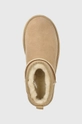 hnědá Semišové sněhule UGG W Classic Ultra Mini