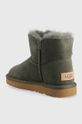 Snehule UGG W Mini Bailey Button Ii  Zvršok: Semišová koža Vnútro: Vlna Podrážka: Syntetická látka