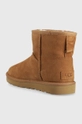 Snežke iz semiša UGG W Classic Mini Slide Logo Ii  Zunanjost: Semiš usnje Notranjost: Tekstilni material, Volna Podplat: Sintetični material