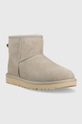 UGG śniegowce zamszowe W Classic Mini II szary