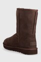 Încălțăminte UGG cizme de zăpadă din piele întoarsă Classic Short II 1016223.BCDR maro