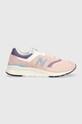 New Balance sneakersy CW997HVG tekstylny różowy CW997HVG