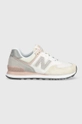 bež Superge New Balance Wl574ru2 Ženski