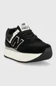 New Balance sneakersy WL574ZAB czarny