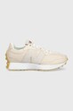 Sneakers boty New Balance Ws327us semišová kůže béžová WS327US