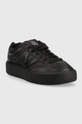 Usnjene superge New Balance Ct302lb črna