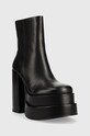 Steve Madden cizme de piele Cobra SM11002109.017 negru AW22