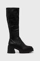 Μπότες Steve Madden 5-8 cm μαύρο SM19000008.001