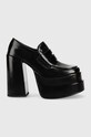 Steve Madden czółenka Catelyn słupek czarny SM11002145.001