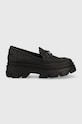 Steve Madden mocasini Linwood imitatie de piele negru SM11002163.001