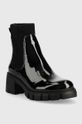 Členkové topánky Steve Madden Hutch SM11002117.018 čierna AW22