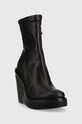 Steve Madden botine All Out SM11002155.001 negru AW22