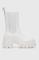 Steve Madden ghete chelsea de piele peste 8 cm alb SM11002152.127