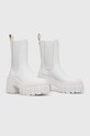 Steve Madden ghete chelsea de piele SM11002152.127 alb AW22