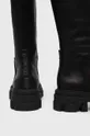 Usnjeni elegantni škornji Steve Madden  Zunanjost: Naravno usnje Notranjost: Tekstilni material Podplat: Sintetični material