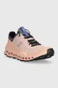 Παπούτσια για τρέξιμο On-running Cloudultra ροζ