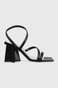 Chiara Ferragni sandale Cf Star Heel Vegan gros negru CF3027.001