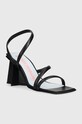 Chiara Ferragni sandale Cf Star Heel Vegan CF3027.001 negru AW22