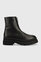 Chiara Ferragni cizme de piele Cf Gummy 5-8 cm negru CF3034.001