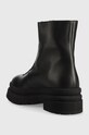 Încălțăminte Chiara Ferragni cizme de piele Cf Gummy CF3034.001 negru