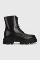 Kožené workery Chiara Ferragni Cf nezateplené černá CF3070.001