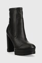 Guess botine Bimber FL8BMB.ELE10.BLKBL negru AW22