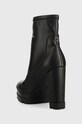 Încălțăminte Guess botine Bimber FL8BMB.ELE10.BLKBL negru