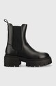 Guess cizme Charlotte 5-8 cm negru FL8CHT.ELE10.BLACK