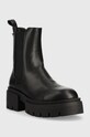 Μπότες τσέλσι Guess Charlotte FL8CHT.ELE10.BLACK μαύρο AW22