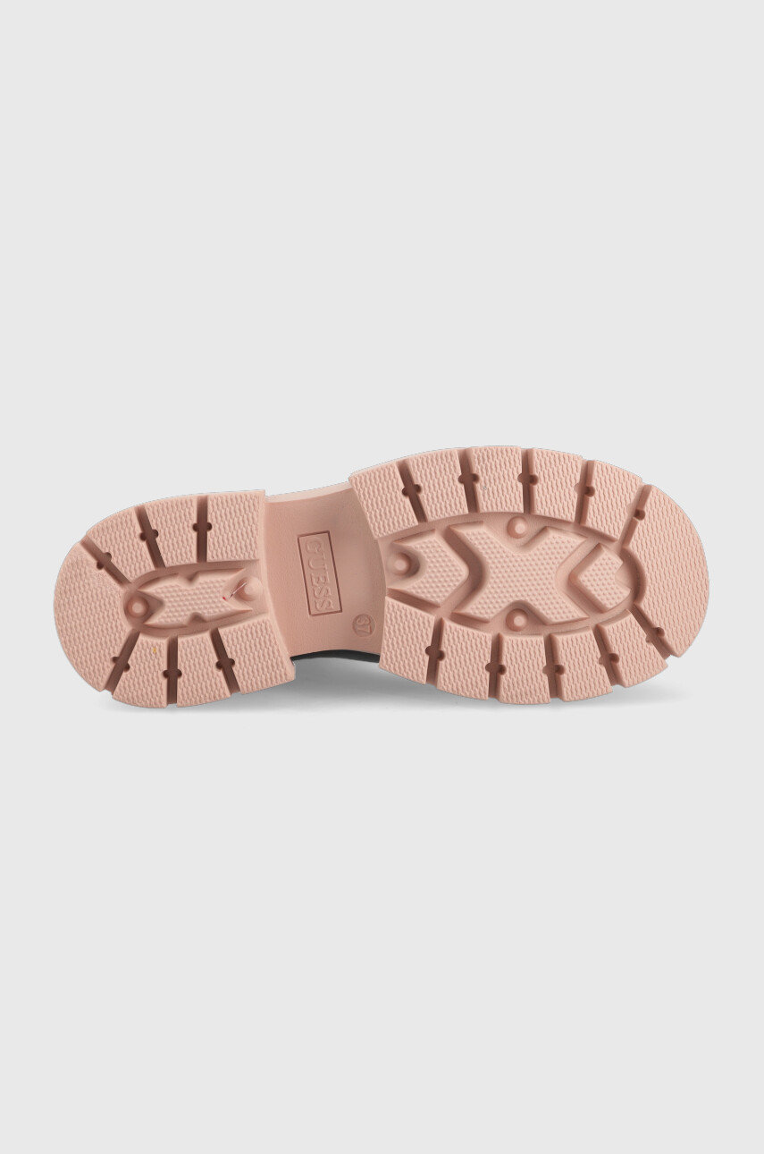 czarny Guess sztyblety Charlotte