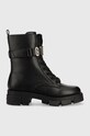 Guess bocanci Madox cu snur negru FL8MDX.ELE10.BLACK