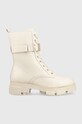 Čizme Guess Madox na vezanje bež FL8MDX.ELE10.CREAM