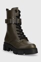 Guess bocanci Madox FL8MDX.PEL10.MILI verde AW22
