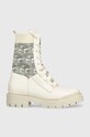 Guess workery Odalis tekstylny beżowy FL8OSD.FAL10.CREAM