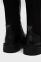 Kožené kozačky Guess Carmen černá FL8CAR.LEA11.BLACK