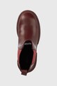 Boty s gumou Guess Charlotte burgundské FL8CHT.ELE10.BURGU