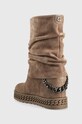 Обувки Боти Guess FL8HDM.SUE10.GREY кафяв